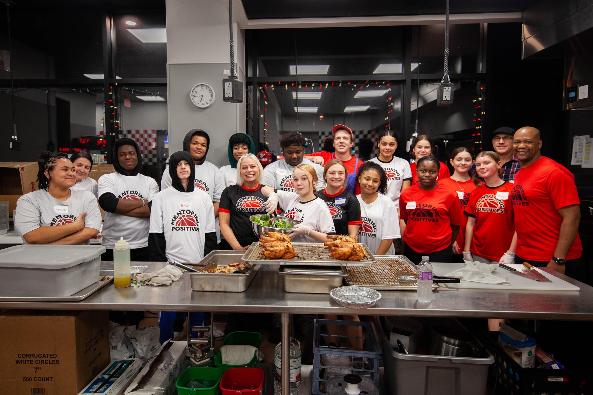 MP Youth in Kitchen